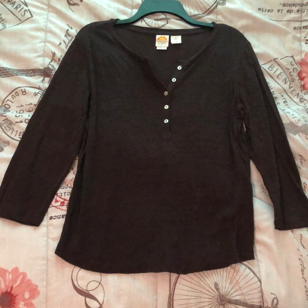 Brand: C & C California   Size: Large (US)   Color: Brown